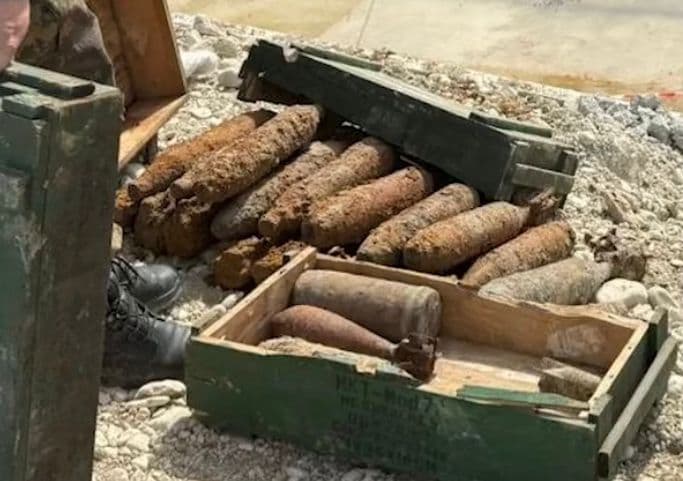 Unexploded WWII Shells Discovered in Selenicë, Albania