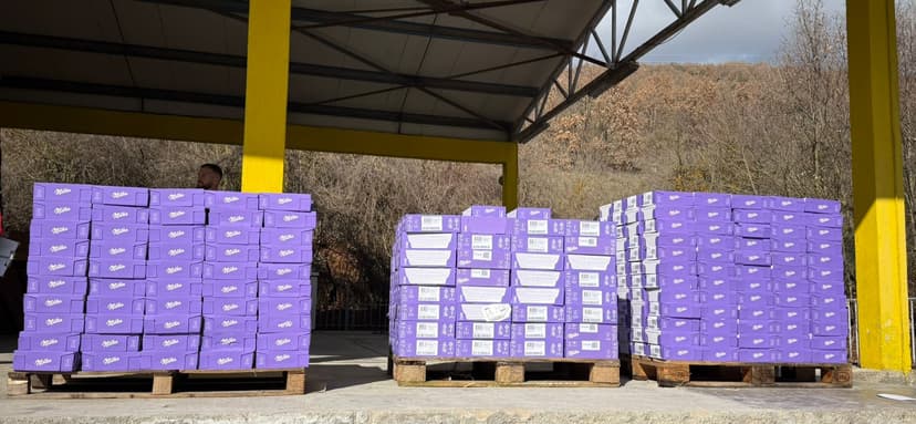 Chocolate Smuggling Attempt at Kapshtica Customs