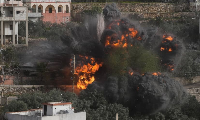 Hezbollah fires rockets from Lebanon into Israel, causing displacement