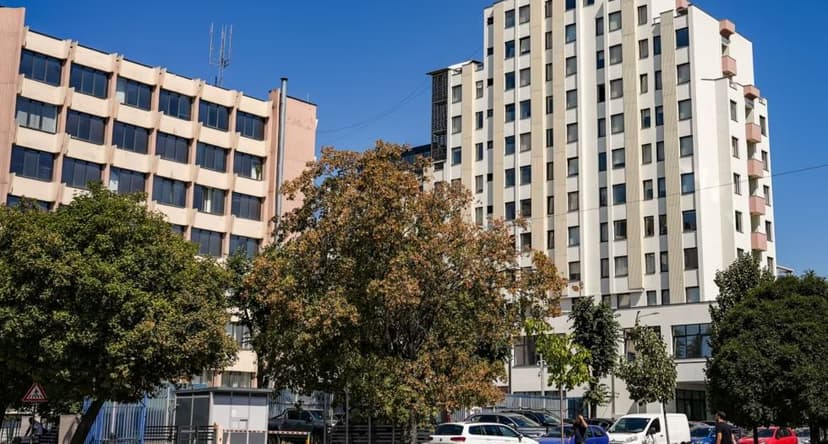 Kosovo Embassy in Berlin Vandalized with 'Kosovo is Serbia' Labels