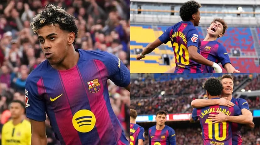 La Liga/ Super Lamine Yamal, talenti katalanas realizon “hat-trick”, Barcelona kryeson për 48 orë renditjen