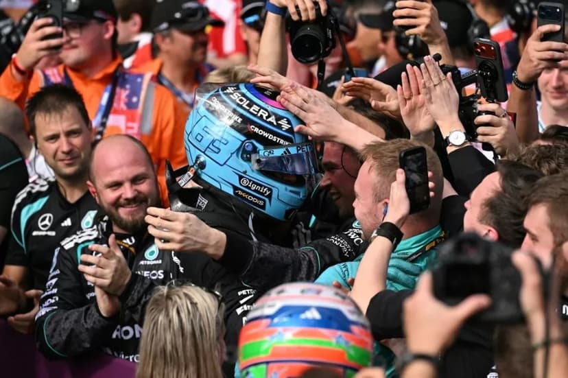 FORMULA 1/ Russell wins the Australian Grand Prix with Mercedes, Ferrari's strategy fails