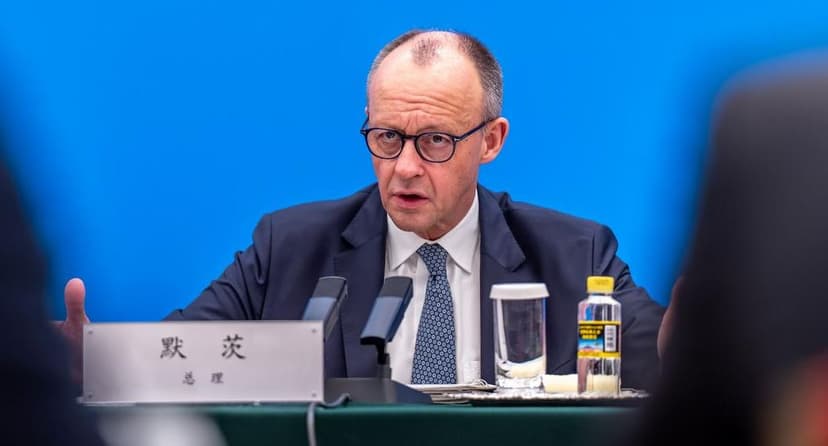 German Chancellor Merz seeks to expand relations with China while reducing dependence