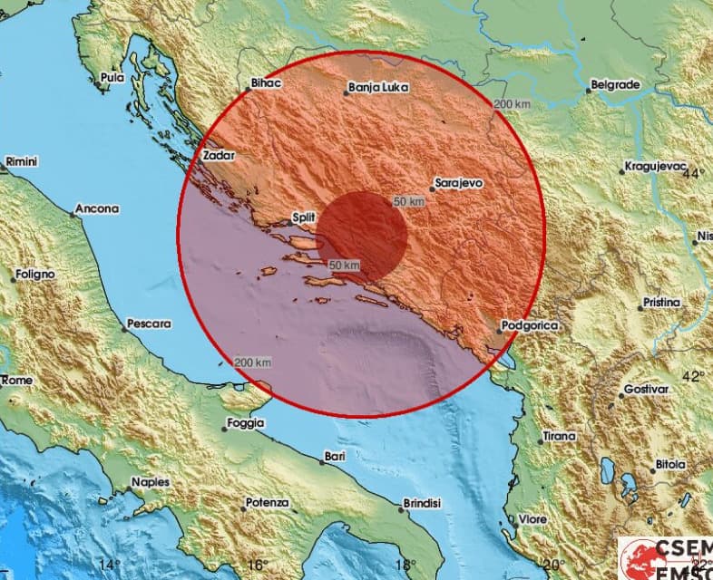 Earthquake of Magnitude 2.5 Hits Grude Area in Herzegovina
