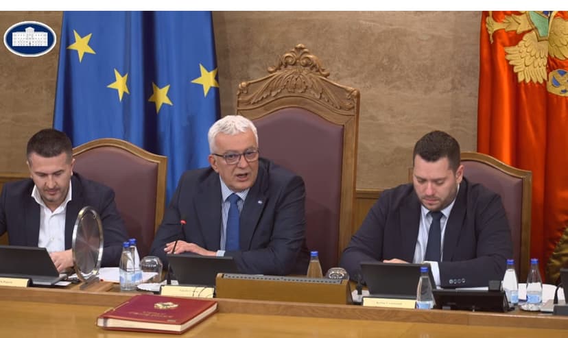 Montenegro Parliament to Vote on Internal Affairs and ANB Laws