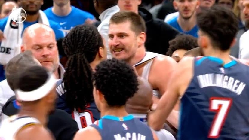 Umalo tuča u Oklahomi, Jokić i Dort u klinču