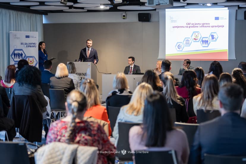 CAF Model Key to Efficient and Transparent Public Administration in Montenegro