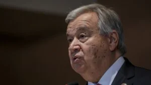 Guterres: Attacks on Iran led to a significant number of civilian casualties