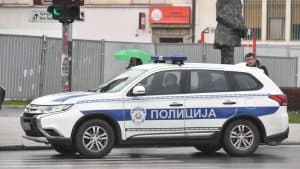 After a police officer killed a pedestrian, the Novi Sad Cycling Initiative organizes a protest