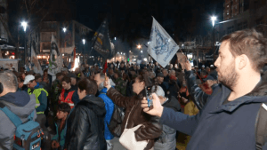 Solidarity Gathering in Bujanovac, Serbia
