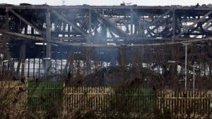 SAD and Israel completely destroyed the iconic hall in Tehran