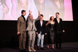 London premiere of the film 'Wedding' at the cult cinema Odeon Luxe Leicester Square (PHOTO)