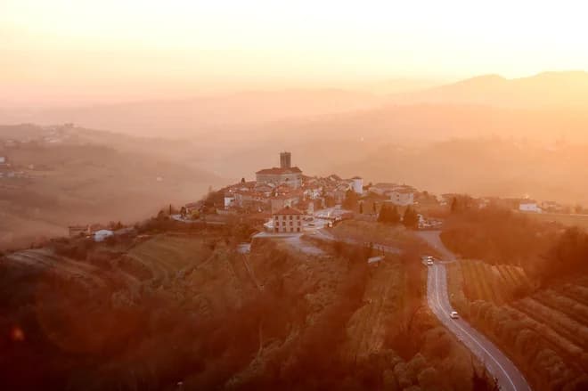The romantic eagle's nest of Goriška Brda