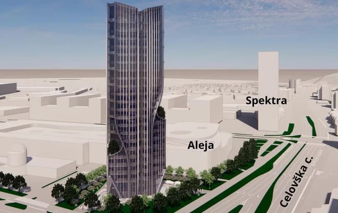 New Tallest Building in Slovenia Receives Construction Permit