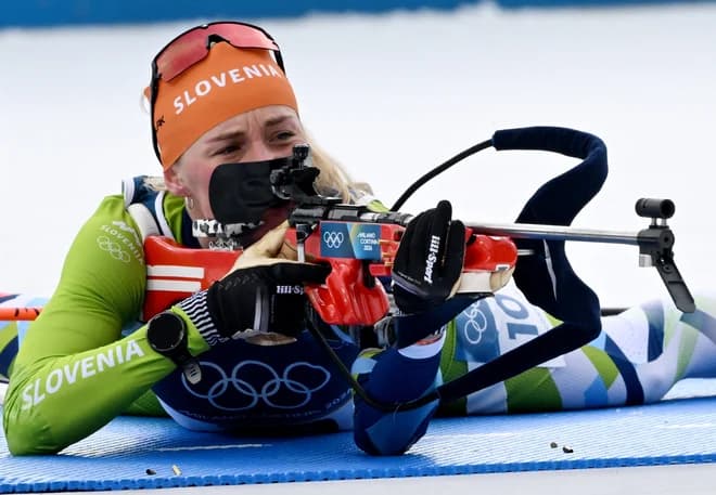 Anamarija Lampič will improve her shooting with the help of a special simulator