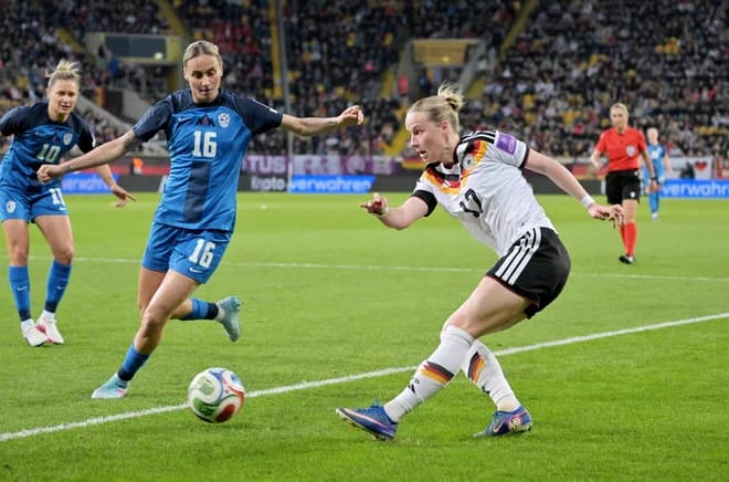 Germans outplayed Slovenians; already 32:0 in goals after a new match