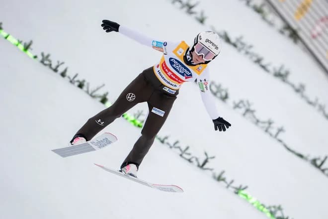 Nika Prevc again the longest of all