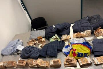 Man arrested at Eindhoven airport with €250,000 in cash