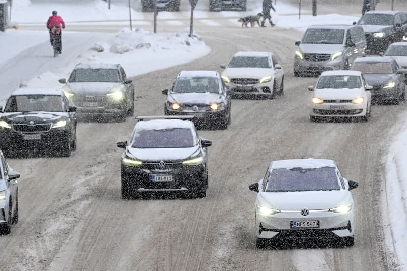 Finland Expects Heavy Snowfall and Poor Driving Conditions
