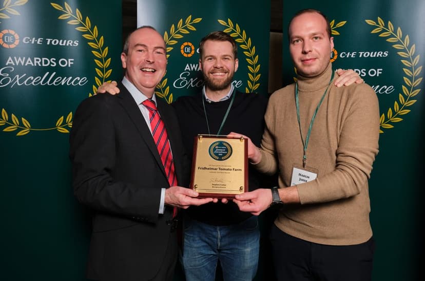 CIE Tours Honours Icelandic Tourism Operators