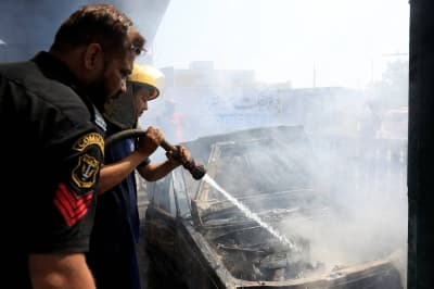 Protests in Pakistan and Iraq over Khamenei's death