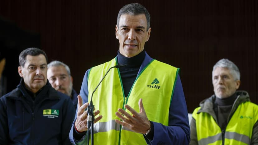 Sánchez to Honor Adamuz Accident Victims and Attend Spanish-Portuguese Summit