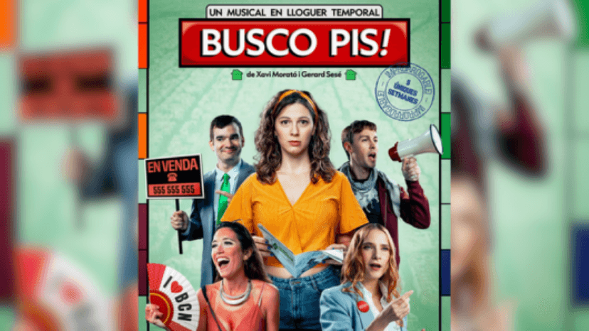 The housing crisis arrives at Teatre Gaudí with the play 'Busco Pis!' (I'm Looking for an Apartment!)