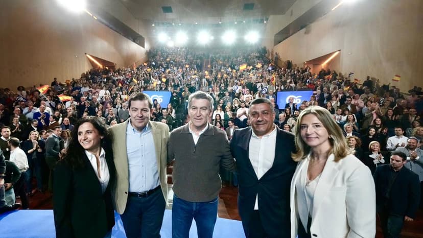 Feijóo Criticizes Sánchez-Linked 'Slackers' and Vox in Spanish Politics