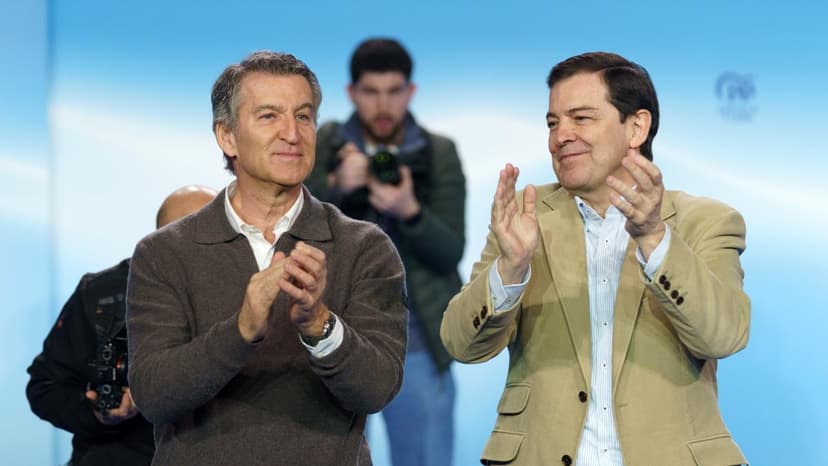 The PP goes after Castilla y León with attacks on PSOE and Vox