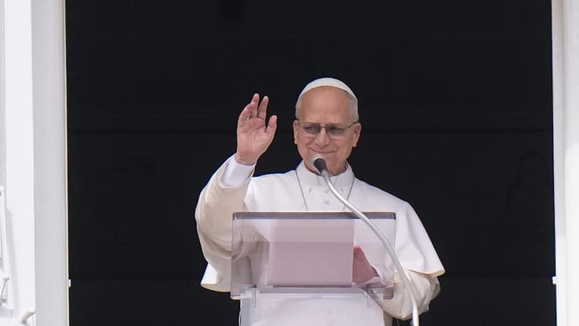 Pope Leo XIV calls for end to Middle East violence