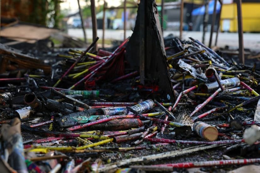 Terengganu police seize illegal firecrackers, detain 22 traders