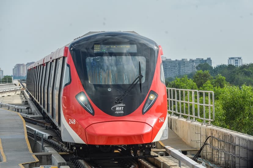 Four suspects arrested for cable theft along Malaysia's MRT Putrajaya Line