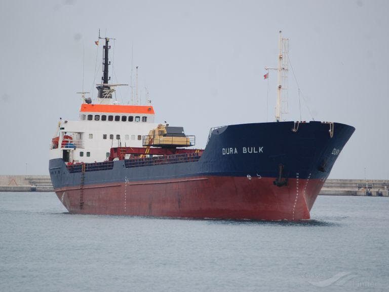 Panamanian Cargo Ship Dura Bulk Sinks Off Laayoune