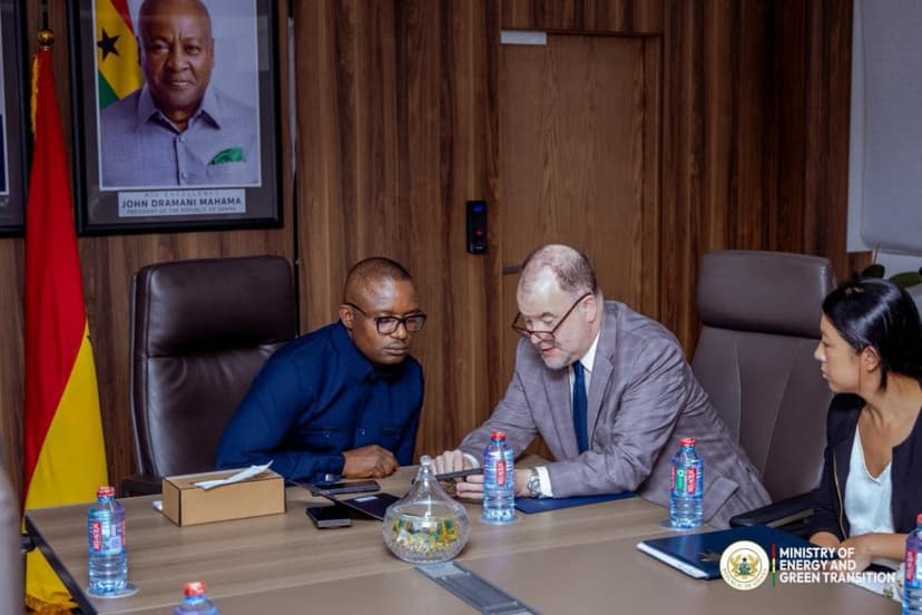 Ghana's Energy Minister Meets US Embassy for Cooperation Talks