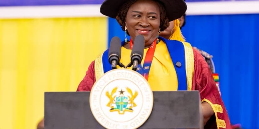Vice President Opoku-Agyemang Receives UCC Distinguished Fellow Award, Calls for Education to Drive Development
