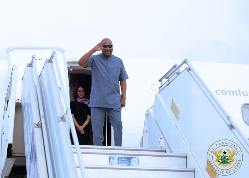 Ghanaian President Mahama Visits South Korea for High-Level Talks