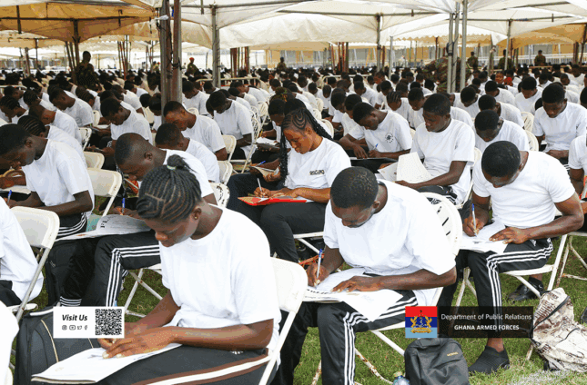 Ghana Interior Ministry announces security recruitment aptitude test results
