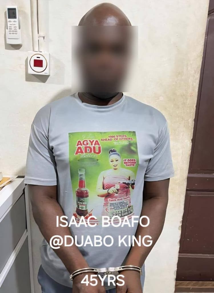 TikToker “Duabo King” arrested for spreading false claims about Kumasi police officers