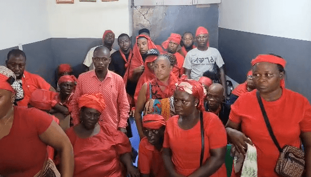 Traders at Kasoa Old Market protest demolition of temporary structures