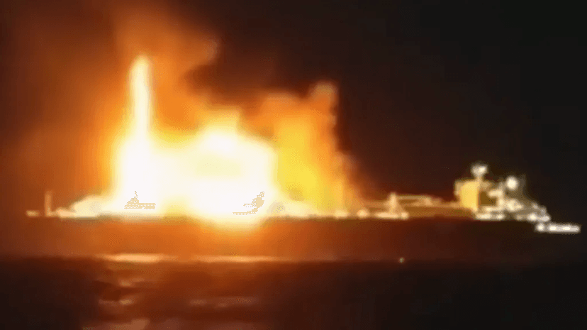 Russia blames Ukrainian naval drones as tanker sinks in Mediterranean