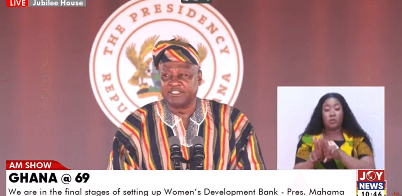 Women’s Development Bank in final stages- Mahama