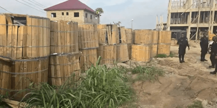 CID recovers over 100 tonnes of stolen ECG cables in Tema raid