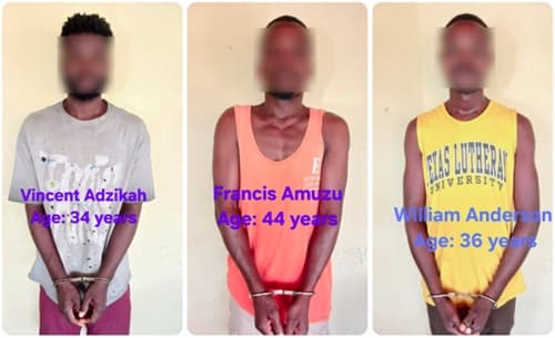 Three arrested over alleged mob killing of Liberian national in Ghana