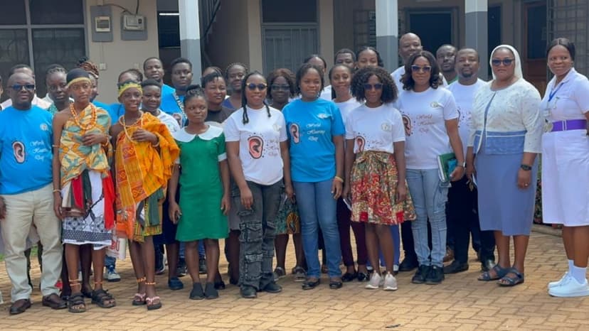 ENT nurses, St Elizabeth Catholic Hospital intensify campaign against childhood hearing loss in Ahafo