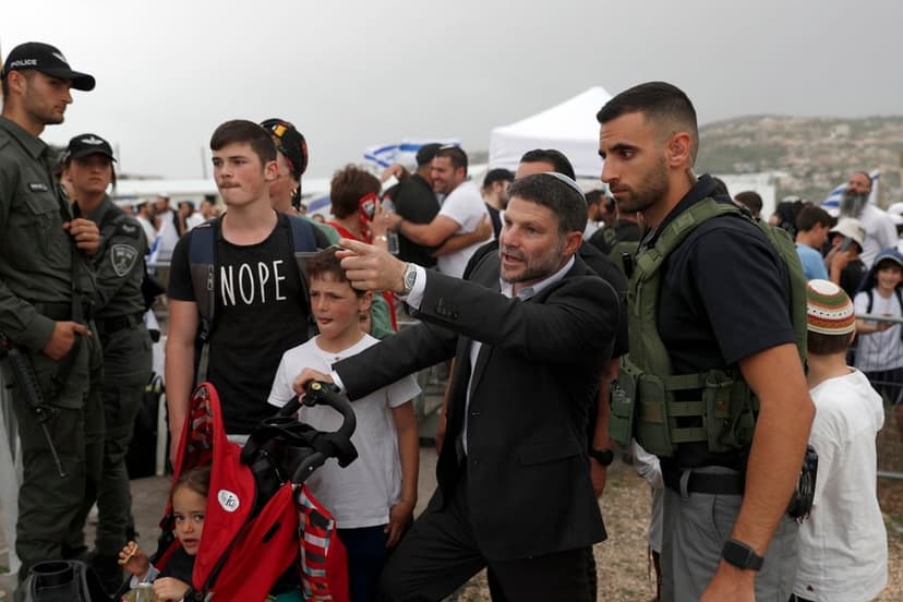 Israeli Finance Minister Smotrich Declares 'Only One Jewish State' from River to Sea