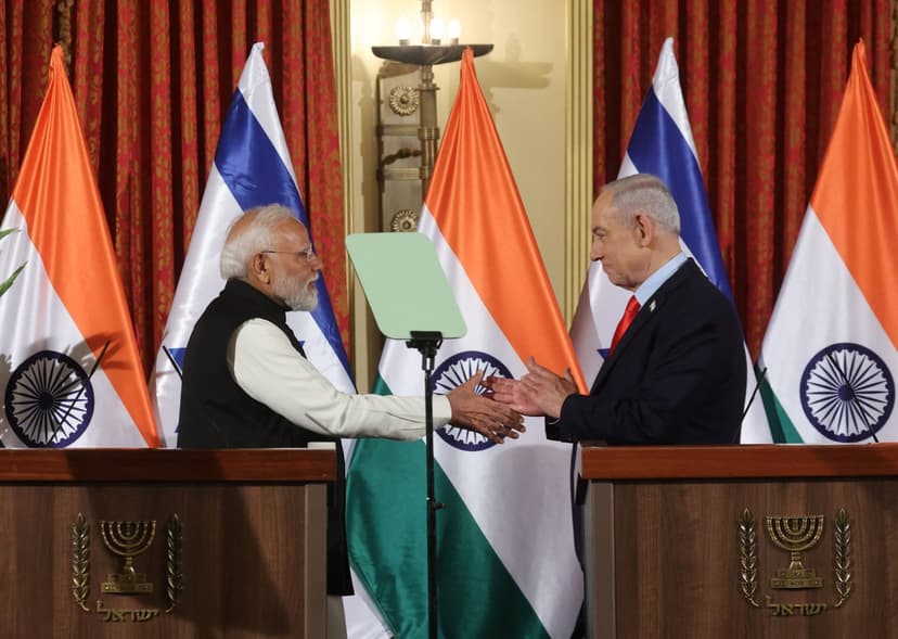 India and Israel Vow to Fight Terrorism Together