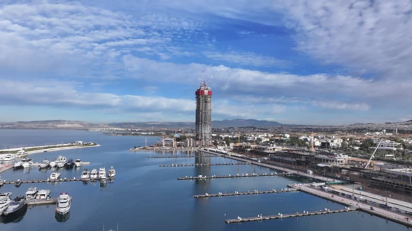 Riviera Tower, Mediterranean's Tallest Green Skyscraper, Nears Completion