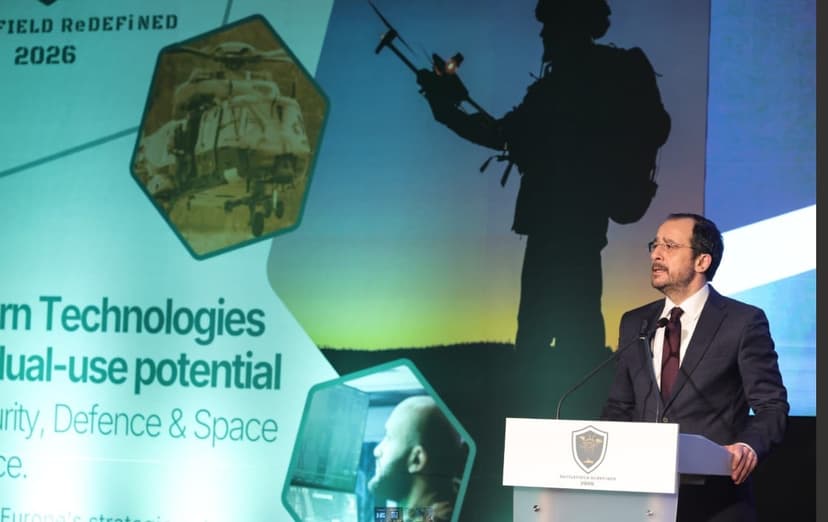 Cyprus President Christodoulides Advocates for Stronger Domestic Defense Industry