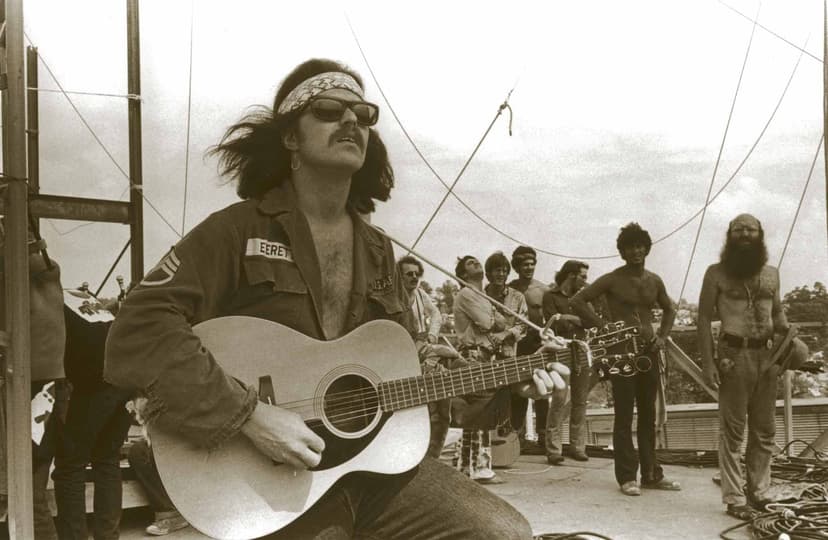 Country Joe McDonald: The musician of Woodstock's anti-war anthem has died