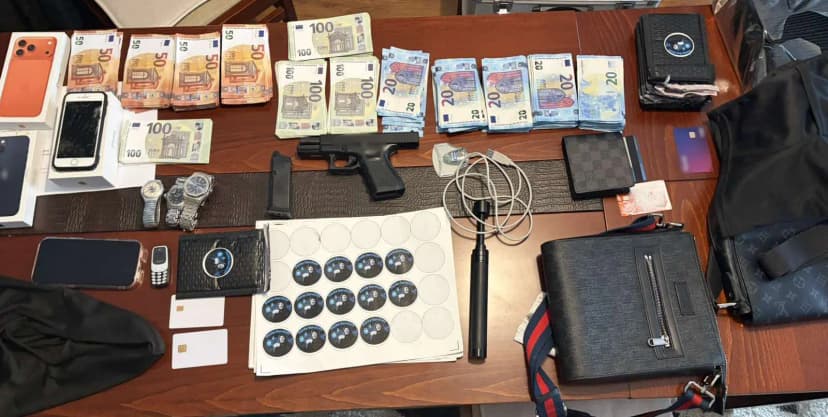 Minor Arrested for Distributing Counterfeit Banknotes and ATM Skimming Cards in Greece